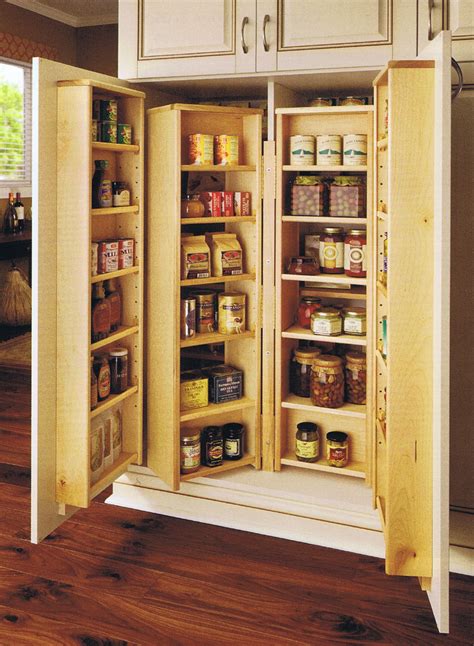 Solid maple double doors create a stylish appearance. Free Standing Kitchen Pantry Cabinet : Home Design Ideas ...