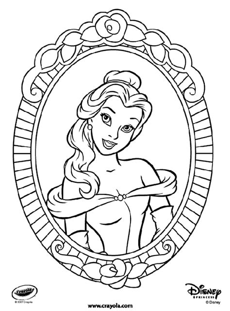 The ink is clear on most surfaces, but each marker magically shows up a different color on color wonder paper. see allitem description. Disney Princess Belle Coloring Page | crayola.com