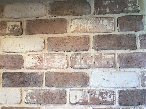 The article that follows will show you how to install a brick. Do-It-Yourself Brick Veneer Backsplash | Faux brick, Faux brick walls, White wash brick