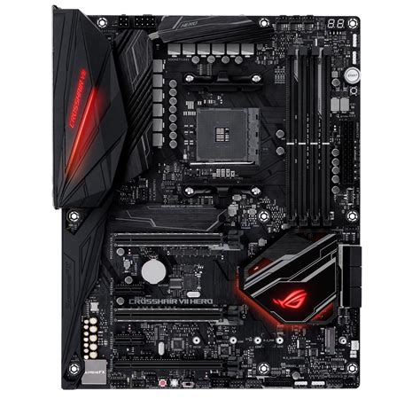 Mainboard Asus Rog Crosshair Vii Hero X470 Am4 Gaming Mb Amd Sockel