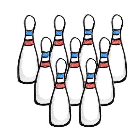 Bowling Pins Template Clipart Best
