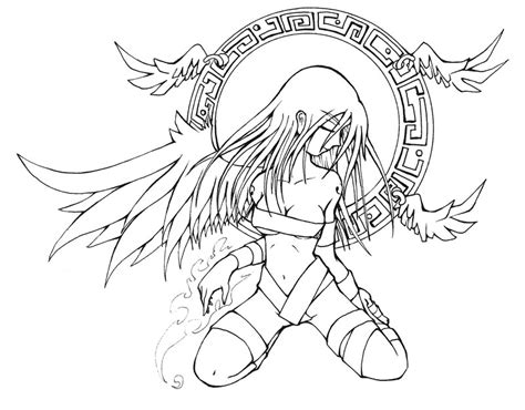 Badass drawings fairy drawings dark art drawings art drawings sketches pencil drawings fallen angel tattoo arte cholo tattoo tribal harley quinn drawing. Anime Angel Drawing at GetDrawings | Free download