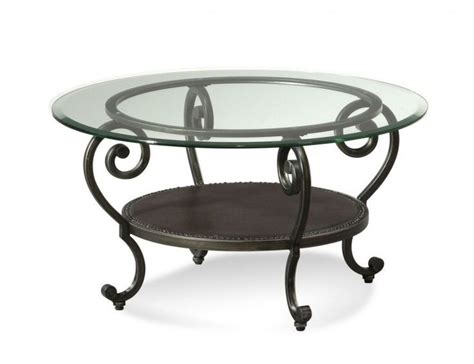 Round Wrought Iron And Glass Coffee Tables Coffee Glass Iron Roundpalletcoffeetables
