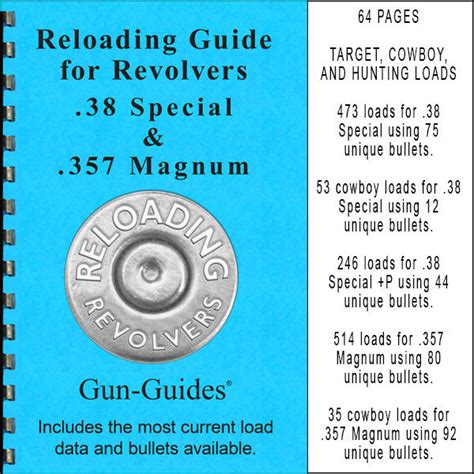 Reloading Guide Revolvers Spl Magnum Gun Guides