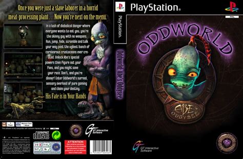 Oddworld Abes Oddysee Playstation Box Art Cover By Henshin87