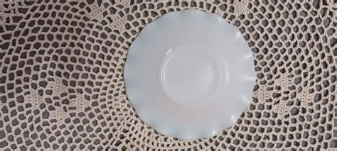 S Hazel Atlas Blue Crinoline Luncheon Plate Etsy