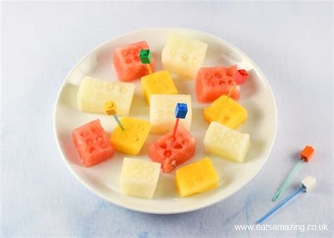Fun Party Food Idea Easy Lego Fruit Blocks Eats Amazing