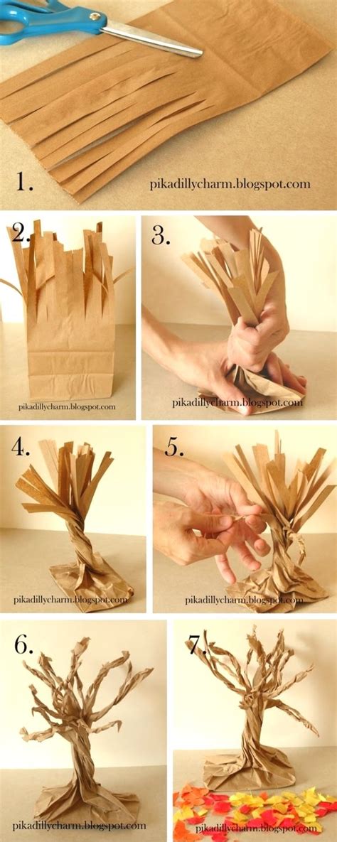 Diy 3d Paper Tree Ideas Fall Crafts Tree Crafts School Crafts