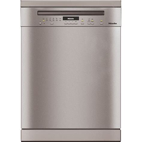 These dishwashers offer a variety of different modes to the miele g7106 is even quieter than the aforementioned g4228, registering at about 43 db. Miele G7104SCCLST Freestanding Dishwasher Cleansteel ...