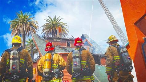 Lbfd 2nd Alarm Structure Firere Burn Youtube