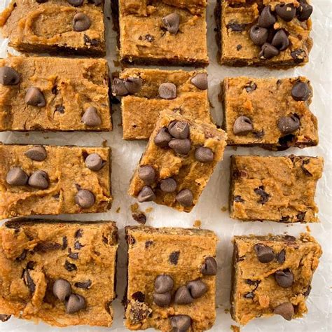 Paleo Blondies Flourless And High Protein Feasty Travels