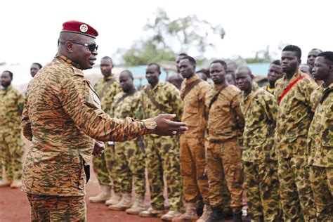 Burkina Faso Création Du 26ème Régiment Dinfanterie Commando Pour La
