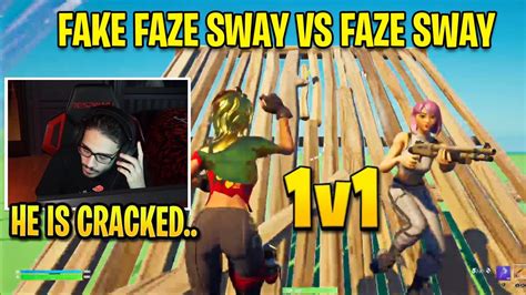 The Fake Faze Sway Vs Faze Sway 1v1 Youtube