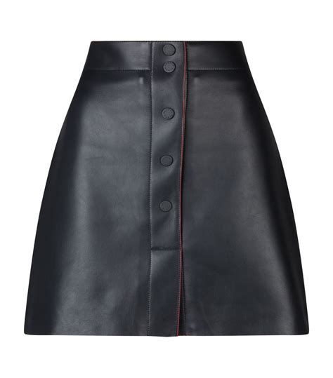 Sandro Leather Skirt Black Leather Skirts Leather