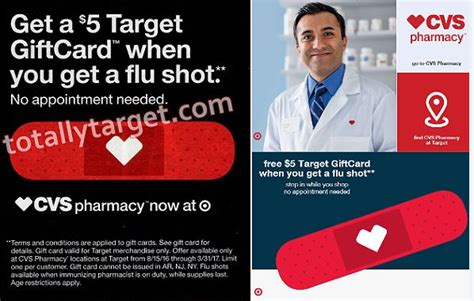 Check spelling or type a new query. FREE $5 Target Gift Card when you get a Flu Shot - TotallyTarget.com