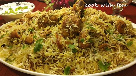 Hyderabadi Chicken Dum Biryani Is A World Famous Dish It Is Made Using