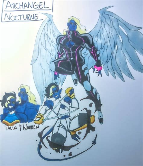 Archangel And Nocturne Redesign By Oni18064 On Deviantart