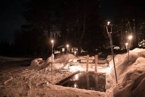 Lapland Sauna Ice Swimming And Northern Lights Adventure On Tourmega