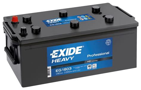 W629se Exide Heavy Duty Commercial Professional Battery 12v 180ah Eg1803