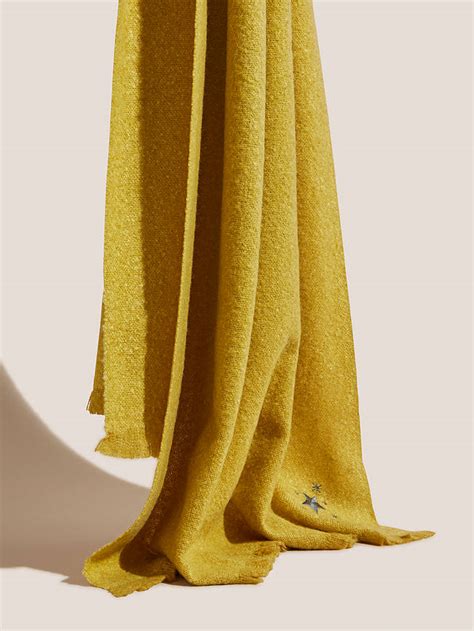 White Stuff Midweight Scarf Yellow At John Lewis And Partners