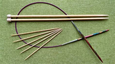The 3 Types Of Knitting Needles Explained With Pictures Craft Fix