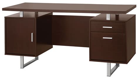 Coaster Glavan 801521 Contemporary Double Pedestal Office Desk With