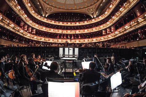 The View From The Main Stage Orchestra Pit At The Royal Opera House