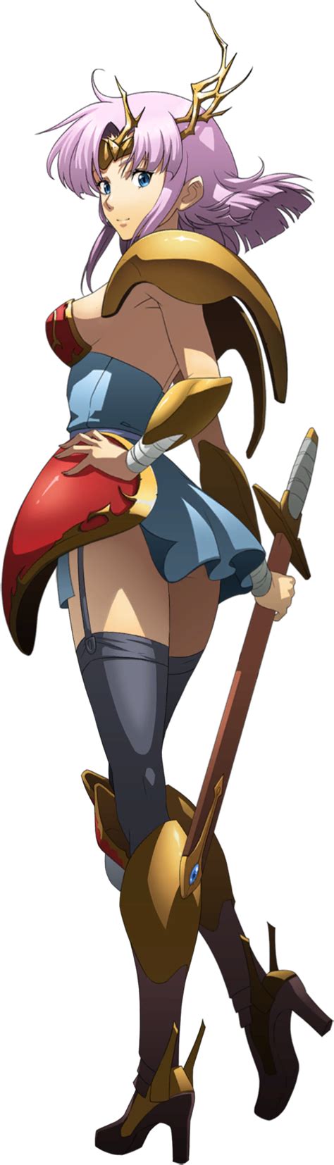 Narm Langrisser Langrisser Highres Official Art 1girl Armor