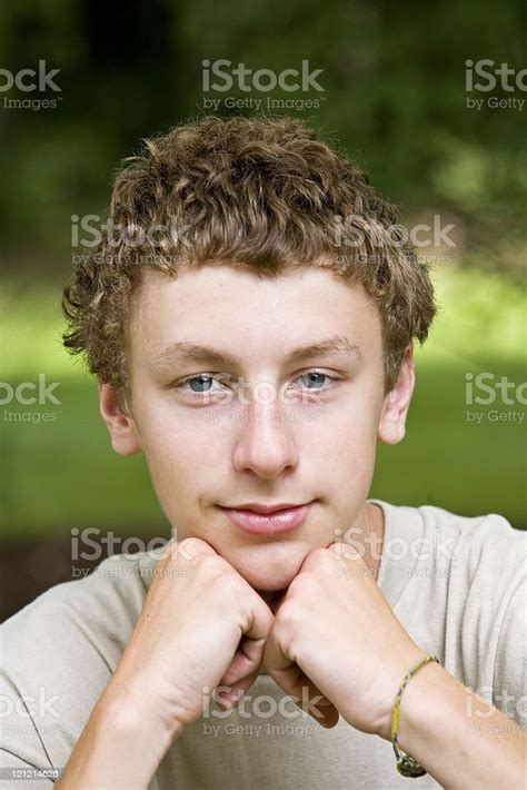 Teen Boy Stock Photo Download Image Now 16 17 Years Adult Brown