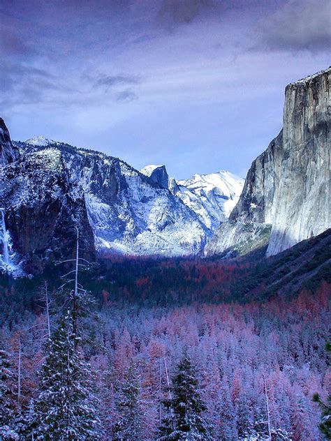 Yosemite Np Winter Wallpapers Wallpaper Cave