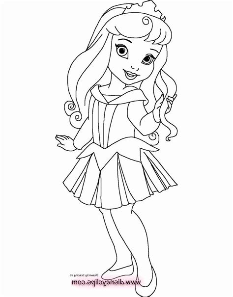 Baby Disney Princesses Coloring Pages