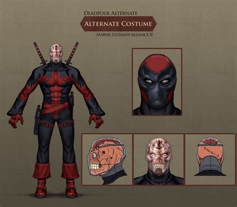 Deadpool Game Costumes
