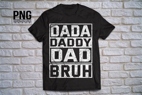 Dada Daddy Dad Bruh Fathers Day Vintage Graphic By Boom Spider Blue