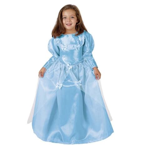 Disfraz De Princesa Azul Para Niña
