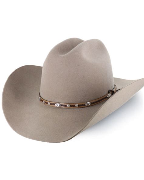 Cody James Mens Denton 3x Pro Rodeo Brim Felt Cowboy Hat Tan Mens