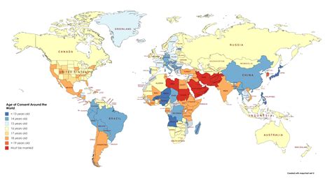 Age Of Consent Around The World Rmapporn