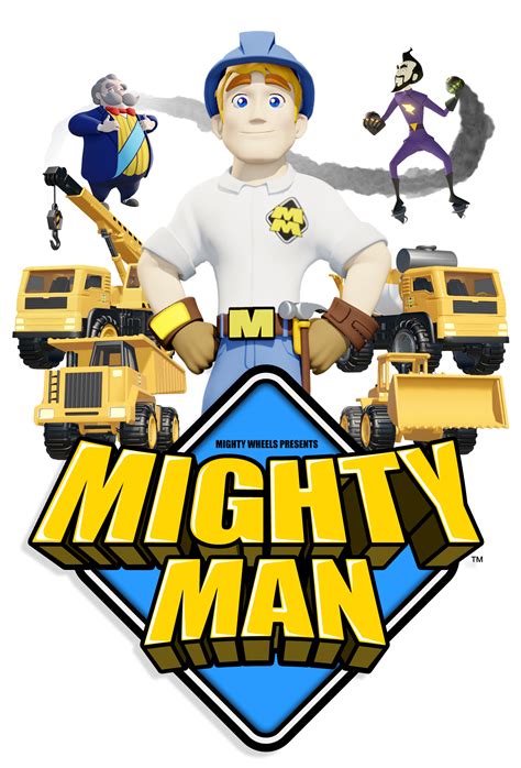 Mighty Man Cartoon | Mighty Wheels