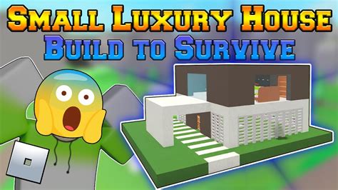 Make Luxury House In Roblox Build To Survive Youtube