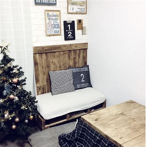 Doujin music | 同人音楽 8 янв 2015 в 18:38. リビング/板壁/発泡スチロールレンガ風/すのこソファーDIY ...