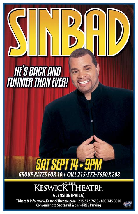 Actor And Comedian Sinbad Arrived On The Comedy Scene With A Hitem
