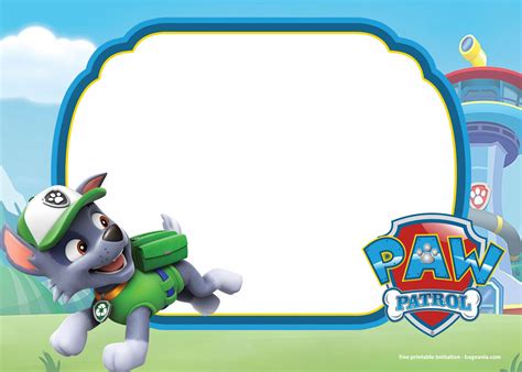 Paw patrol is one of these kids shows that almost everyone has heard of, whether you have kids or not. FREE Printable Paw Patrol Invitation Templates - Lookout ...