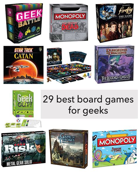 The 29 Best Board Games For Geeks Our Nerd Home