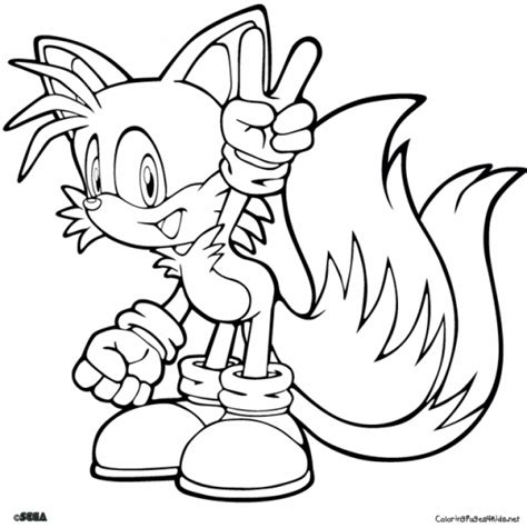 Get This Free Sonic Coloring Pages 787907