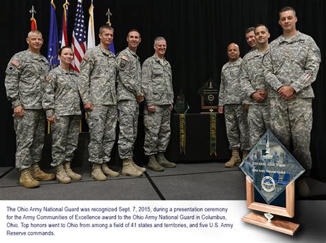 Ohio National Guard Ceremony Recognizes Ohio Army National Guard As