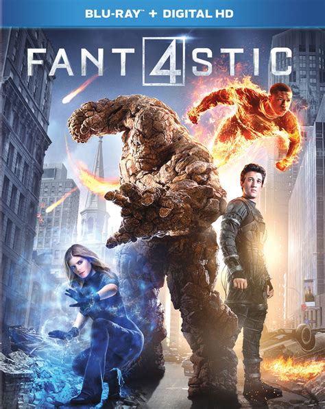 Best Buy Fantastic Four Includes Digital Copy Blu Ray 2015