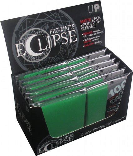 We did not find results for: Other Sports Trading Card Supplies 100 ULTRA PRO DECK PROTECTOR STANDARD PRO-MATTE GREEN SLEEVES ...