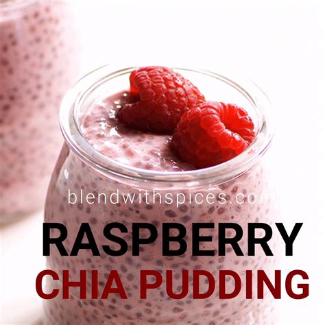 Maybe you would like to learn more about one of these? 5 Ingredient Raspberry Chia Pudding Recipe in 2020 | Chia ...