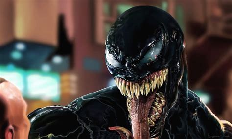Venom Face Closeup Artwork Hd Superheroes 4k Wallpapers