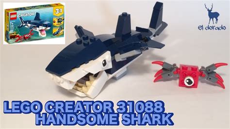 Lego Creator 3in1 31088 Alternatebuild Ferocious Shark Deepseacreat