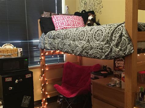 Lofted Dorm Bed At Semo Lofted Dorm Bed Lofted Dorm Dorm Bedding